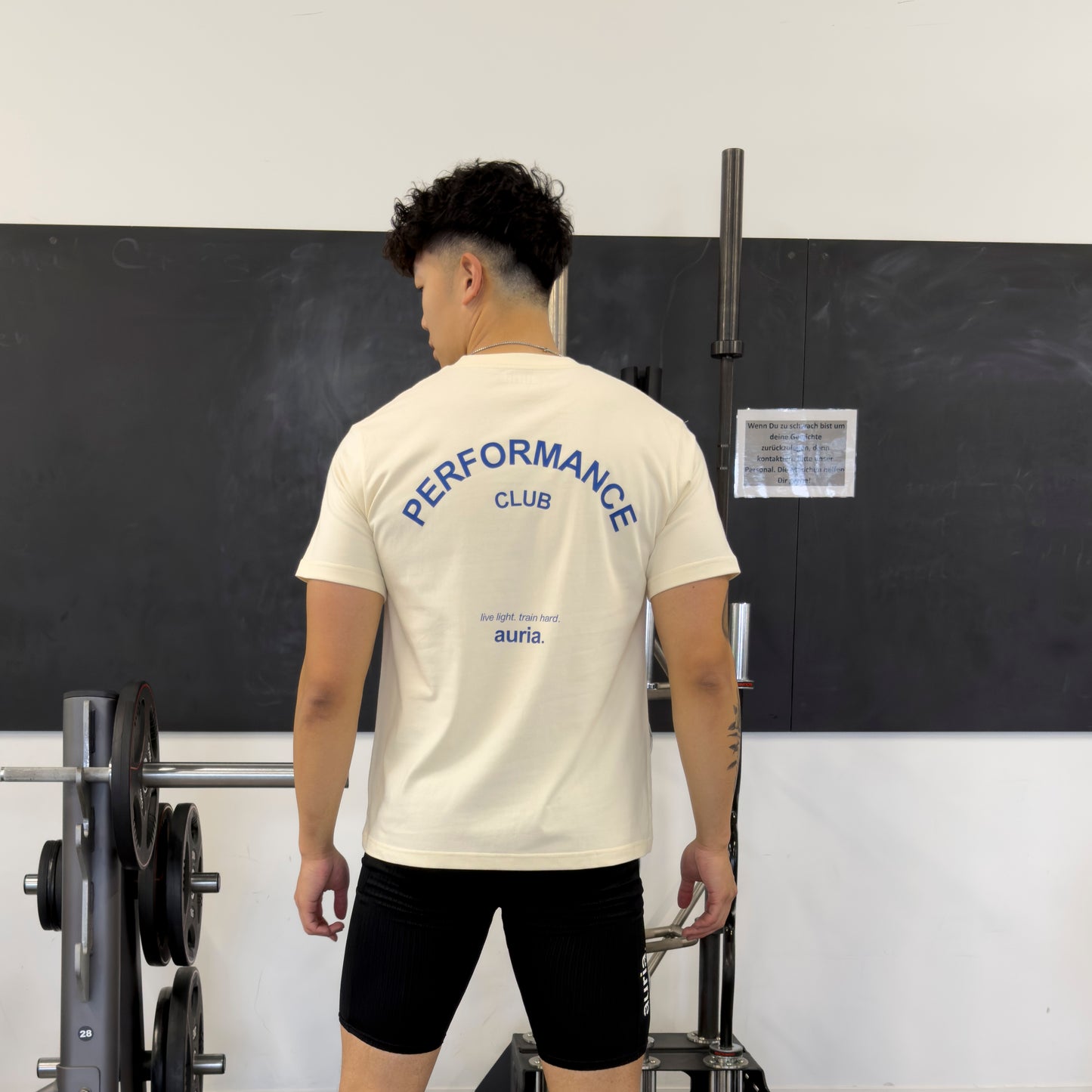 auria. T-Shirt — Beige