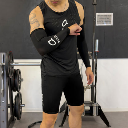 auria. Arm Sleeves — Black