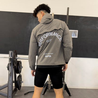 auria. Windbreaker — Silver Reflective