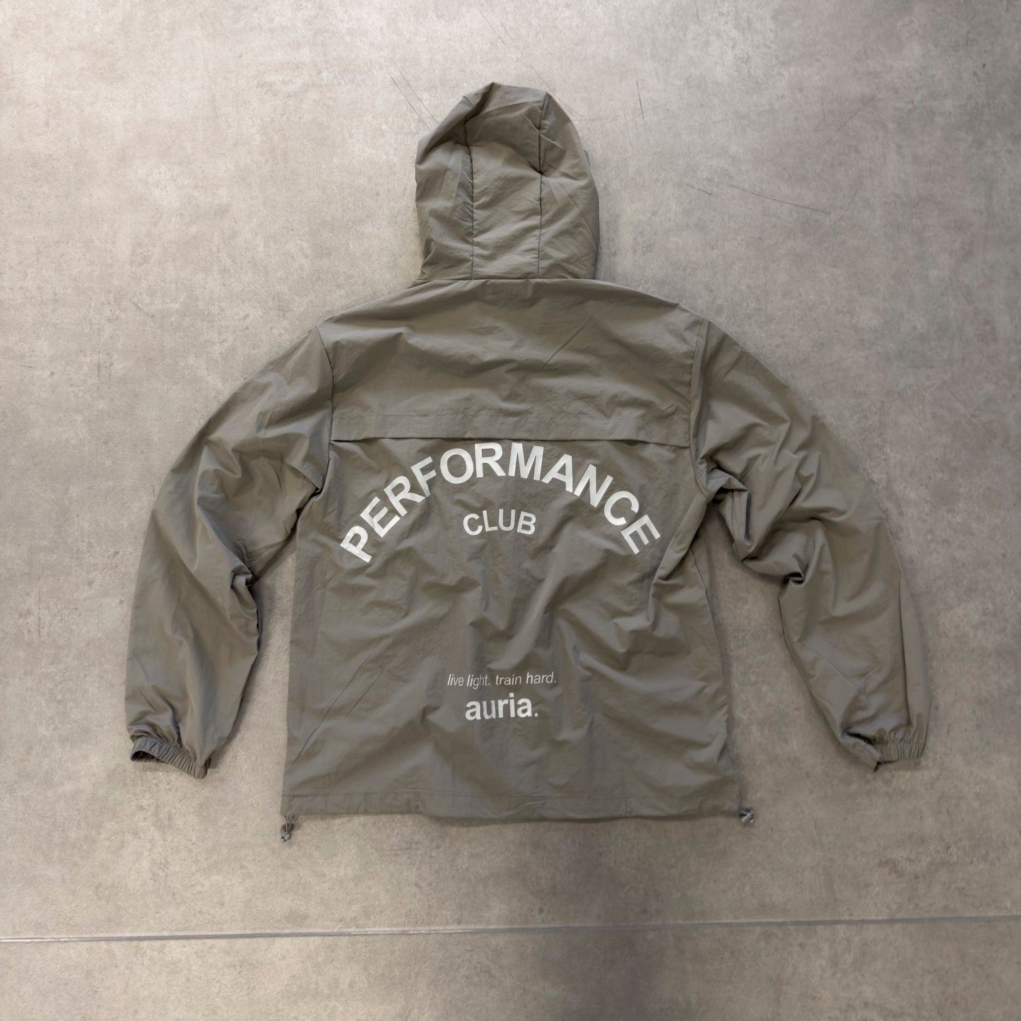 auria. Windbreaker — Silver Reflective